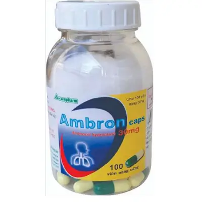 Amron Cap 30mg Vacopharm (Chai 100 viên) – Viêm phế quản mạn